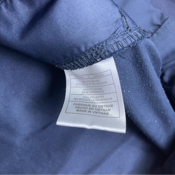 Nike‎ Golf 1/4 Zip Mens Large Red Navy Short Sleeve Windbreaker Faded - Picture 7 of 8